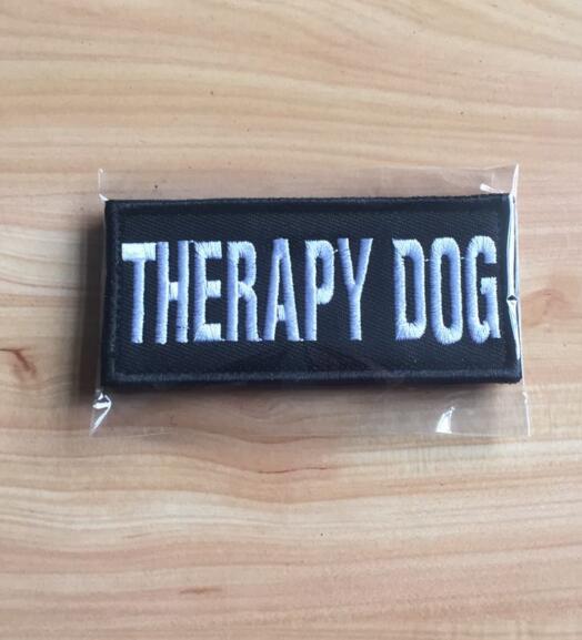 Embroidered Service Badge for Dog Harnesses