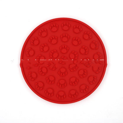 Slow Feeder Treat Silicone Licking Mat For Dogs