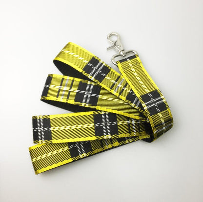 Plaid Dog Chest Harness and Matching Leash