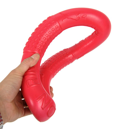 Flexible Buoyant Fur Baby Fetch Training Ring