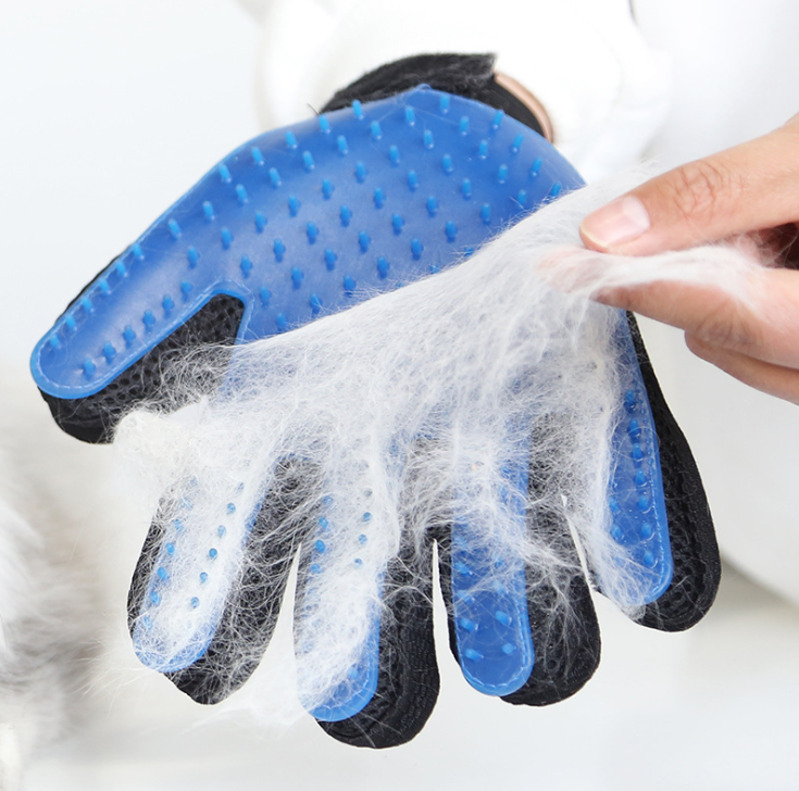 Dog and Cat Hair Removal Gloves and Soft Washer