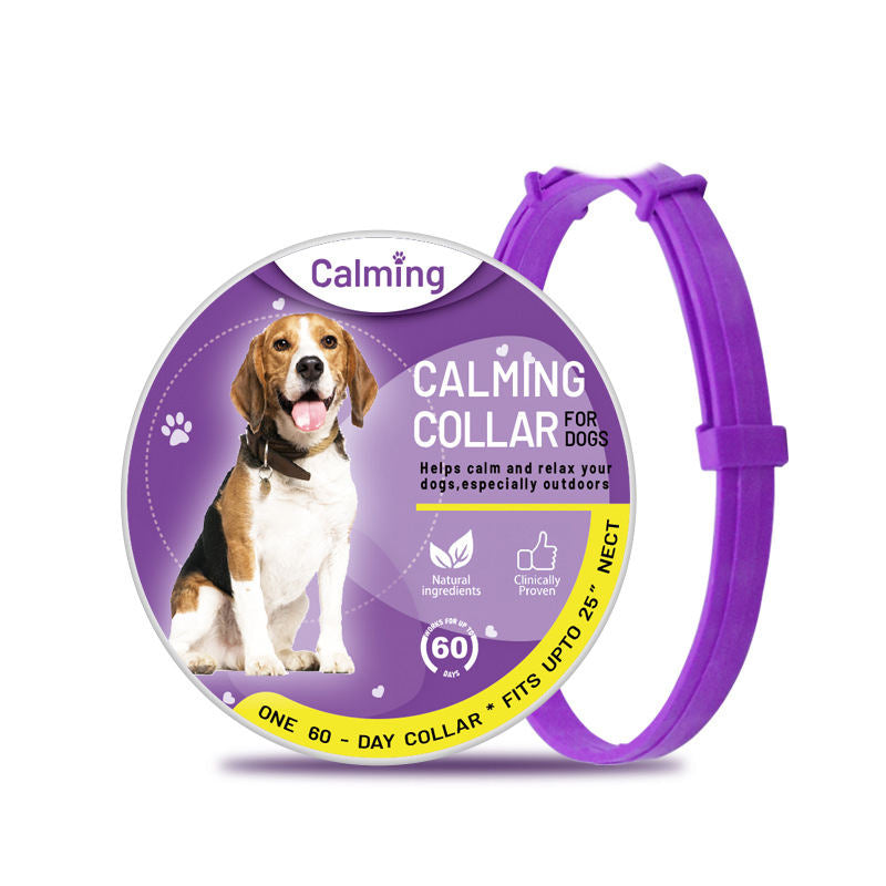 Anxiety Relief, Calming and Soothing Collar for Dogs and Cats