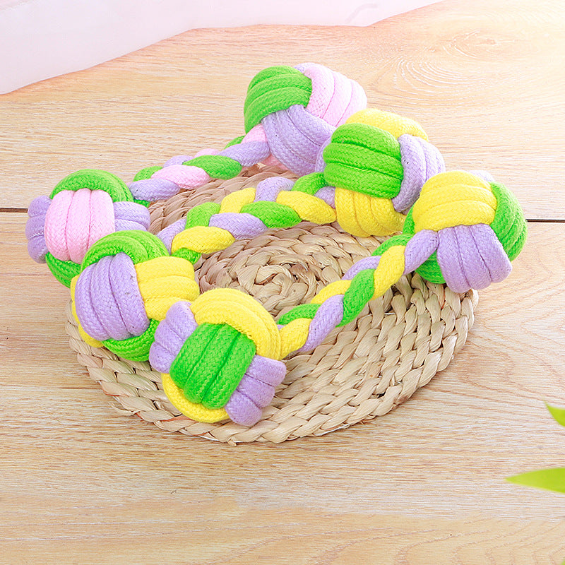 Cotton Candy Rope Toy - Natural Material