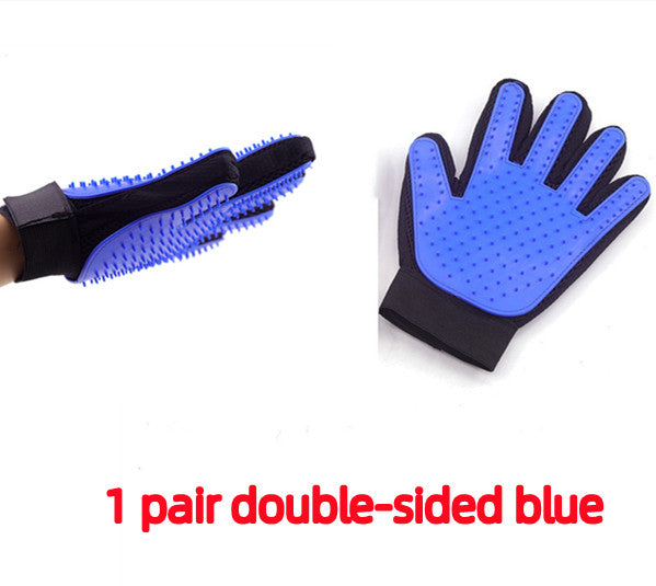 Dog and Cat Hair Removal Gloves and Soft Washer