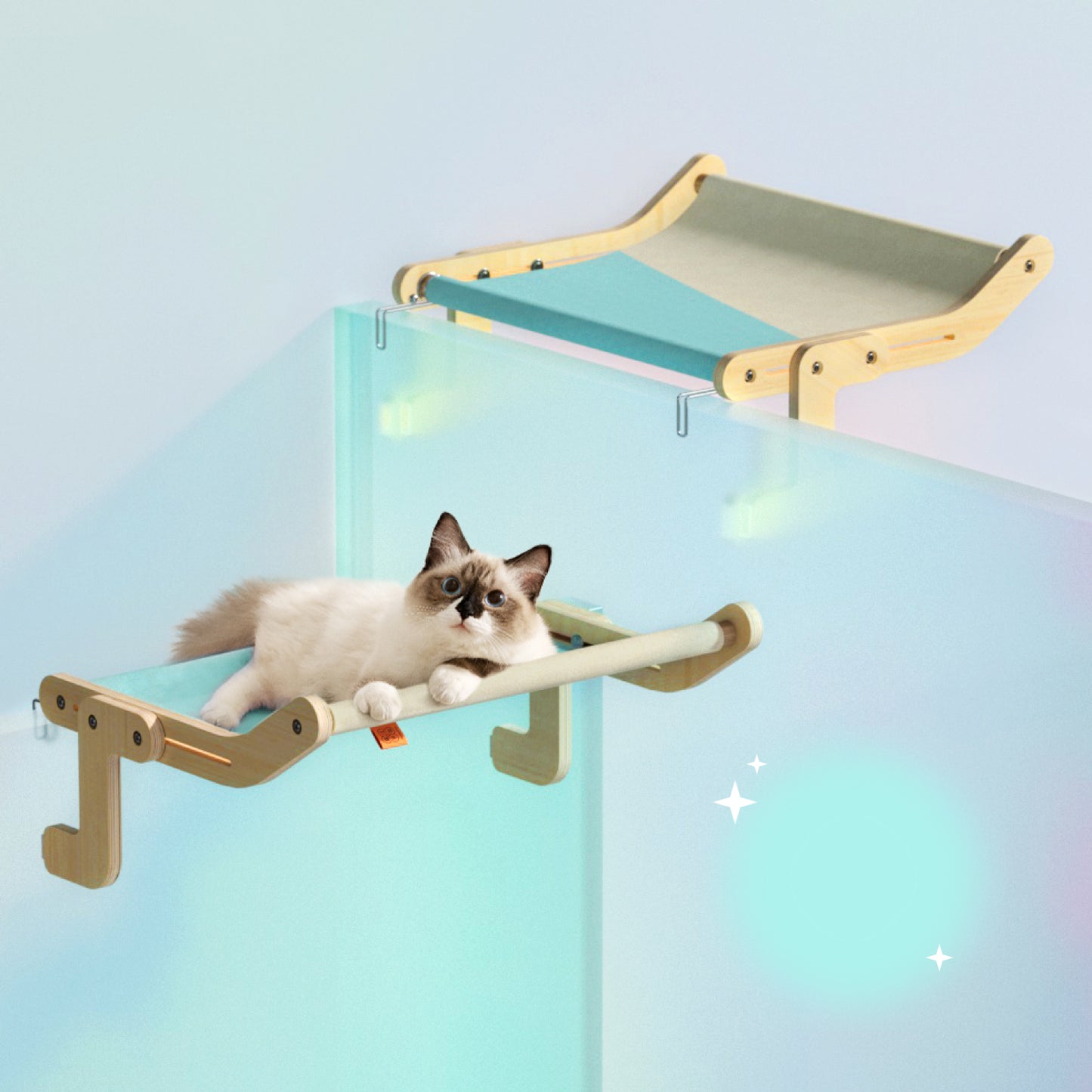 Classic Royal Chairs Window Perch for Cats