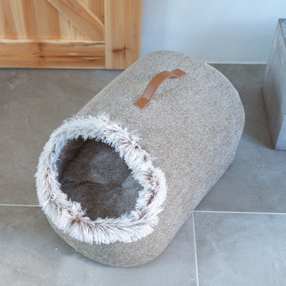 Polar Fleece Warm Playtime Cat Nesting Bed