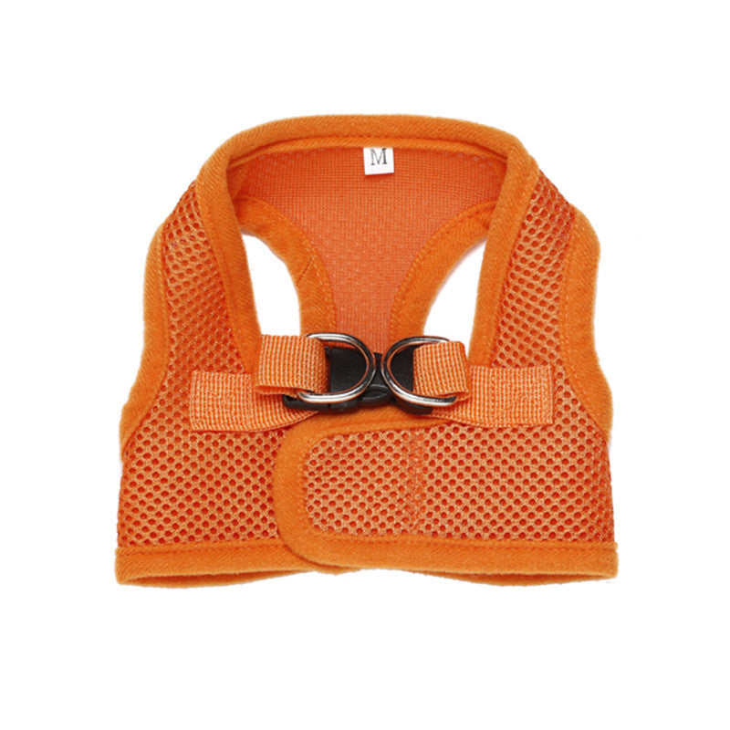 Breathable Mesh Dog or Cat Chest Vest Harness