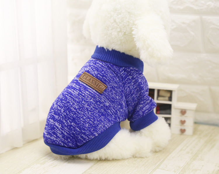 Classic Warm Sweaters for Dogs and Cats