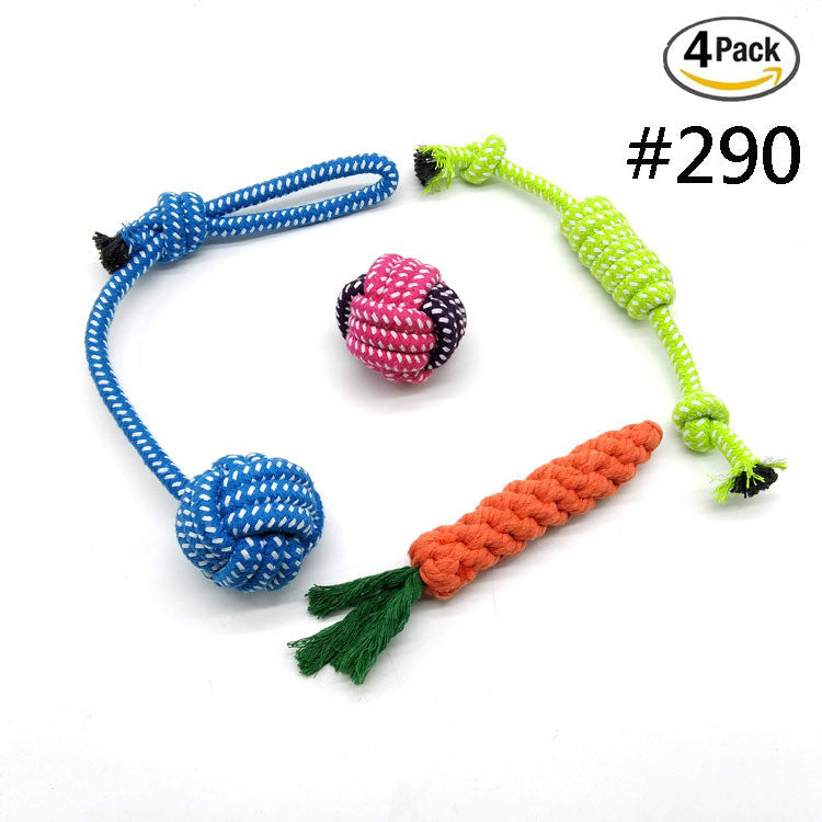 Sturdy Cotton Rope Chew Sets for Fur Babies