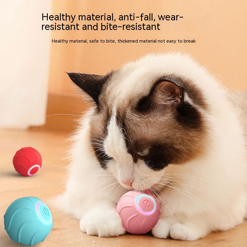 Rolling Smart Interactive Automatic Bouncing Ball Toy for Cats