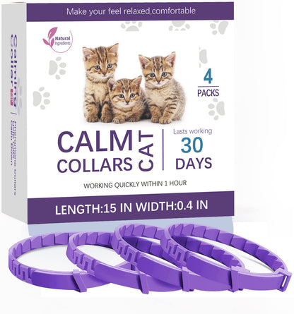 Natural Ingredient Soothing Calming Collar Cats and Dogs