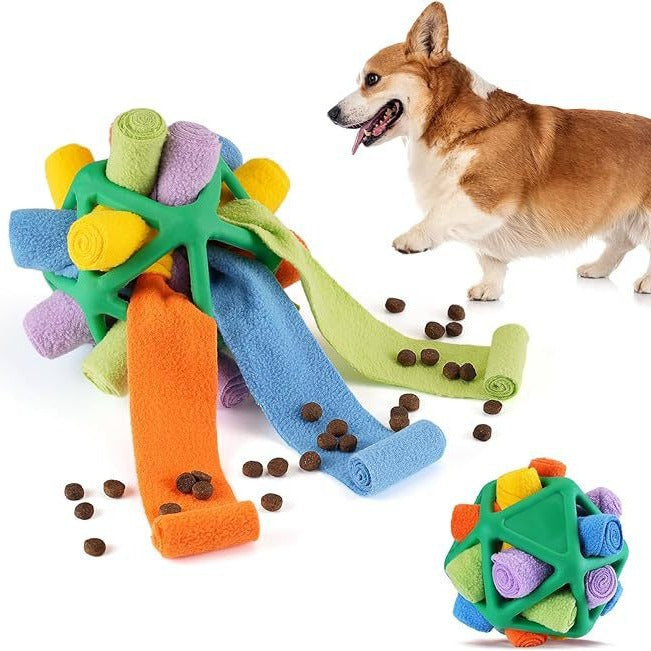 Sniffing Snuffle Goodie Training Toy Ball