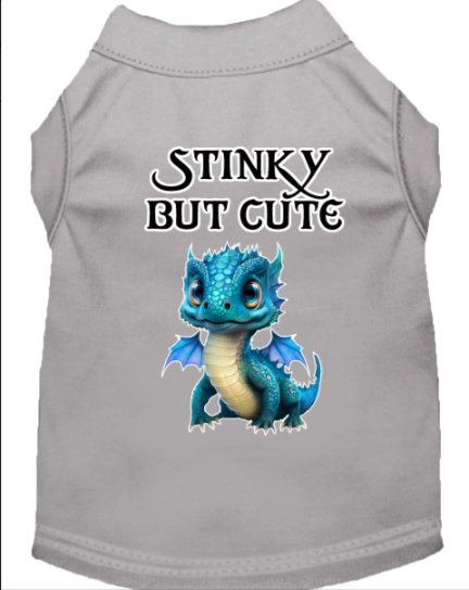 Stylish Dragon Shirts for Dogs and Cats  - Stinky But Cute