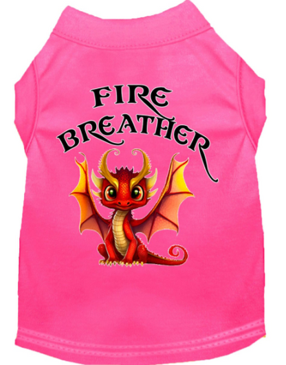 Stylish Dragon Shirts for Dogs and Cats - Fire Breather