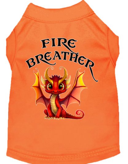 Stylish Dragon Shirts for Dogs and Cats - Fire Breather