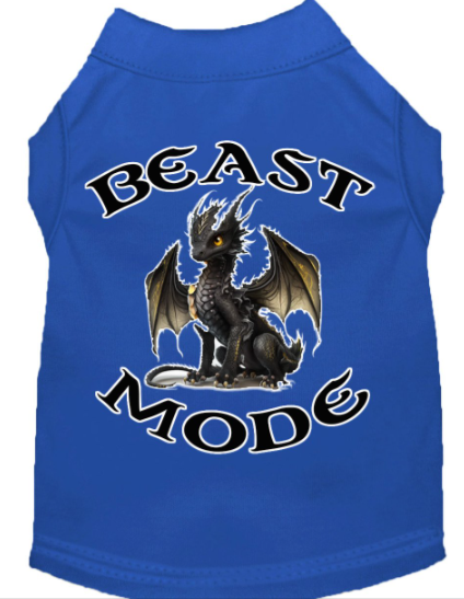 Stylish Dragon Shirts for Dogs and Cats - Beast Mode