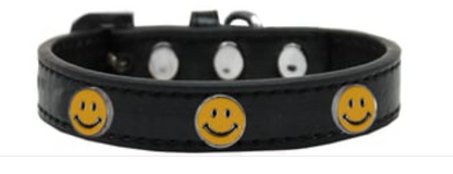 Fun Widget Dog and Cat Collars - Happy Face