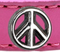 Fun Widget Dog and Cat Collars - Peace Sign