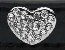 Crystal Hearts Bling Collar for Dogs and Cats