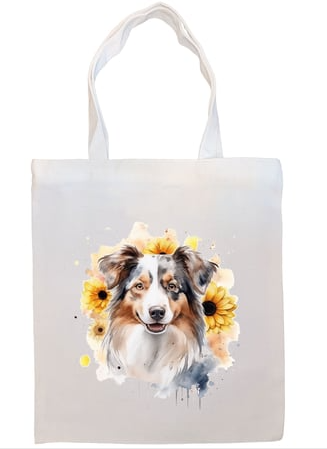 Special - Breed Specific Canvas Tote - example - Australian Shepherd