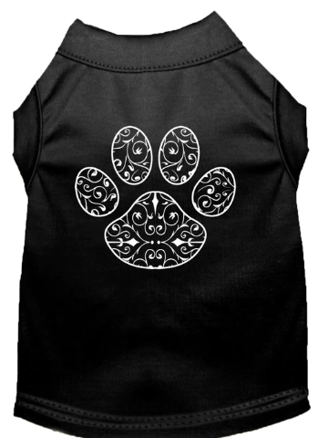 Henna Paw Print Shirts for Dogs and Cats