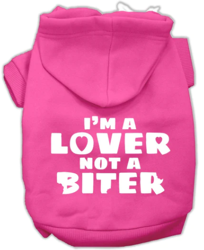 Im a Lover Not a Biter - Hoodie for Dogs and Cats