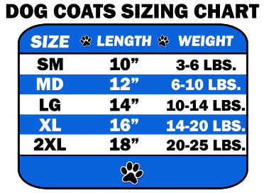 Hooded Warm Reversible Jacket for Dogs and Cats