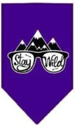 Stay Wild - Dog Tie-On Bandana Drool Towel