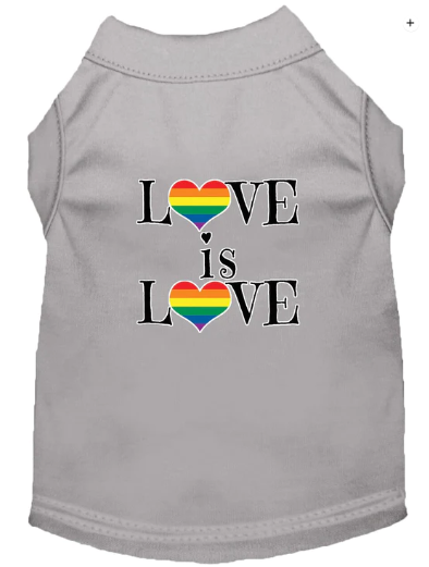 Love is Love - Soft Shirt for Dogs and Cats