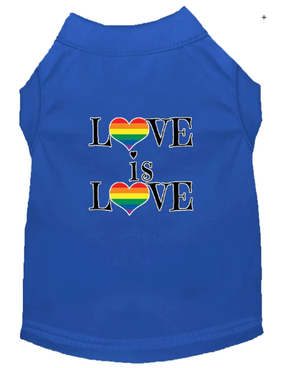 Love is Love - Soft Shirt for Dogs and Cats