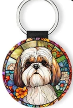 Unique Breed Specific Dog Image Key Fobs