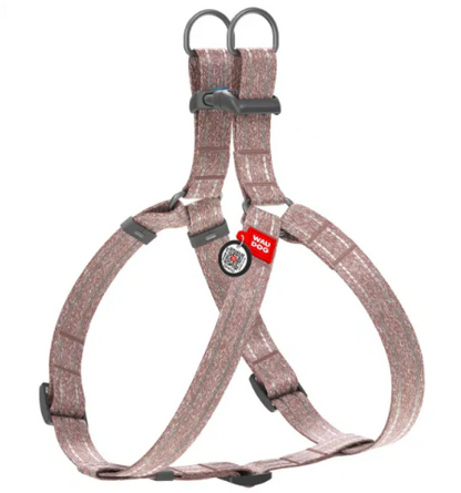 Eco Friendly Recycled Cotton Reflective and Adjustable Harness for Dogs