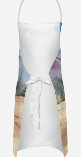 Tibetan Terrier - Welcome Cowboy Apron for Cooking, Baking and Crafts for Adult Women and Men - Unisex Large