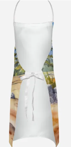 Labrador Retriever II - Welcome Cowboy Apron for Cooking, Baking and Crafts for Adult Women and Men - Unisex Large