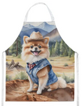 Pomeranian II - Welcome Cowboy Apron for Cooking, Baking and Crafts for Adult Women and Men - Unisex Large