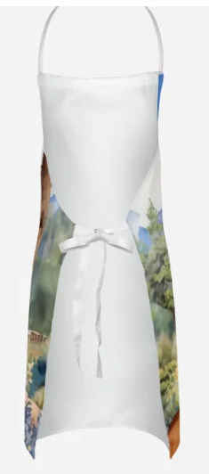 English Cocker Spaniel II - Welcome Cowboy Apron for Cooking, Baking and Crafts for Adult Women and Men - Unisex Large