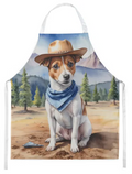 Jack Russell Terrier - Welcome Cowboy Apron for Cooking, Baking and Crafts for Adult Women and Men - Unisex Large