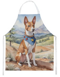 Basenji - Welcome Cowboy Apron for Cooking, Baking and Crafts for Adult Women and Men - Unisex Large