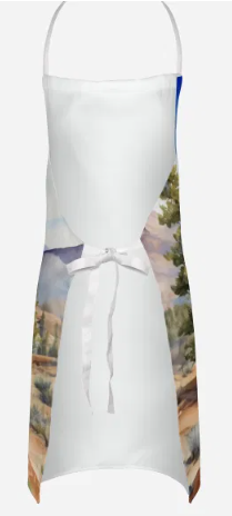 Chihuahua - Welcome Cowboy Apron for Cooking, Baking and Crafts for Adult Women and Men - Unisex Large