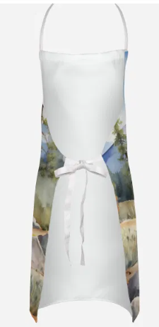 Bluetick Coonhound - Welcome Cowboy Apron for Cooking, Baking and Crafts for Adult Women and Men - Unisex Large