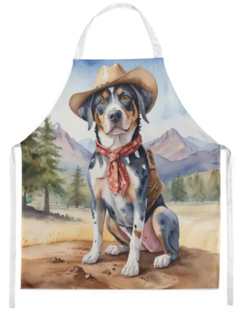 Catahoula - Welcome Cowboy Apron for Cooking, Baking and Crafts for Adult Women and Men - Unisex Large