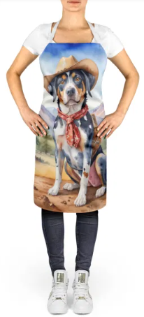 Catahoula - Welcome Cowboy Apron for Cooking, Baking and Crafts for Adult Women and Men - Unisex Large