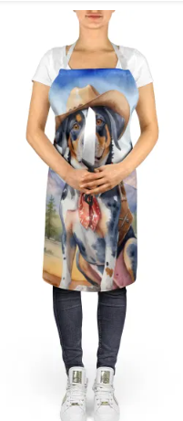 Catahoula - Welcome Cowboy Apron for Cooking, Baking and Crafts for Adult Women and Men - Unisex Large
