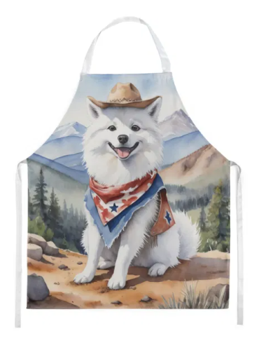 Alaskan Eskimo - Welcome Cowboy Apron for Cooking, Baking and Crafts for Adult Women and Men - Unisex Large