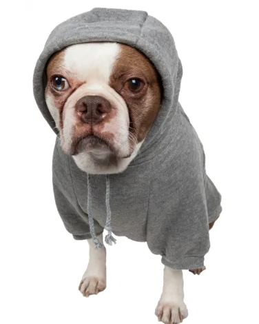 Pet Life - Plush Fashion Hoodie Sweatshirt for Dogs