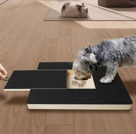 Interactive Nail File Scratching Board for Dog Paws