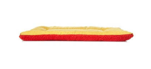 Pet Life - Eco-Paws - Reversible Comfortable Dog Bed - Red/Yellow