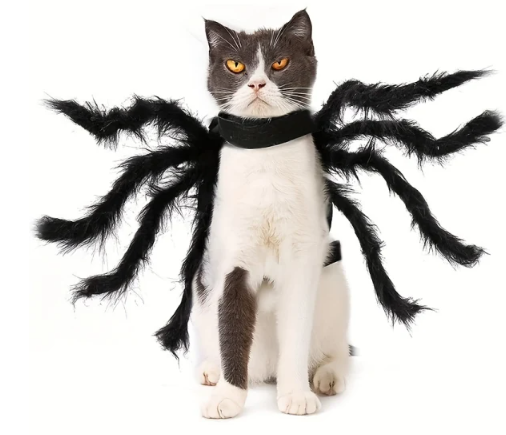 Halloween Spider Costume Fun For Cats And Small And Medium-sized Dogs