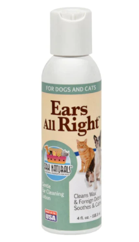 Ark Naturals Ears All Right Cleaning Lotion for Dogs and Cats - 4 Fl oz