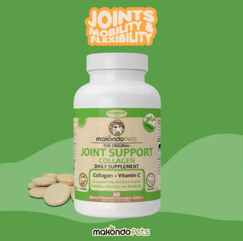 Hip and Joint Supplement with Chondroitin Collagen for Dogs